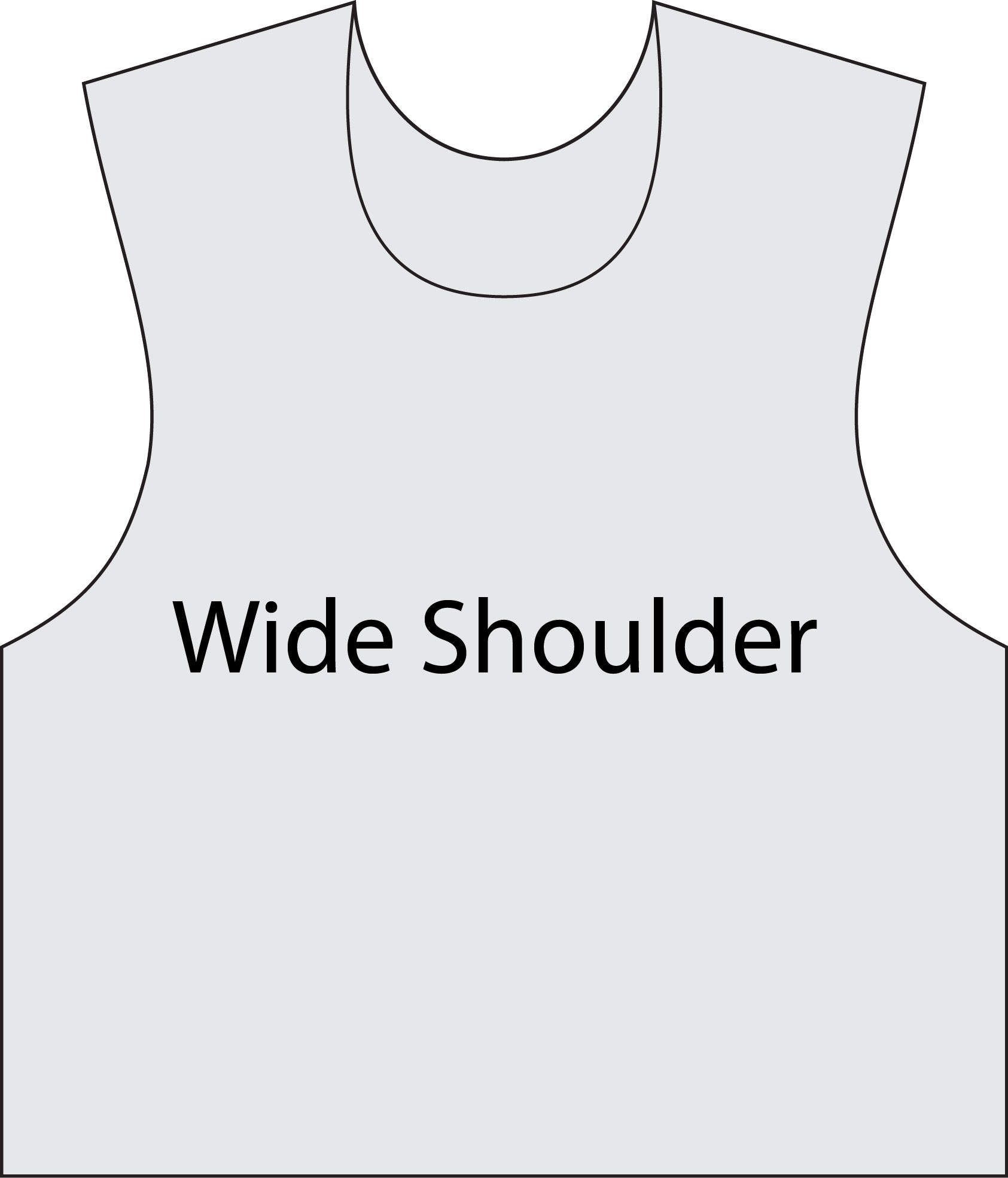 Wide Shoulder