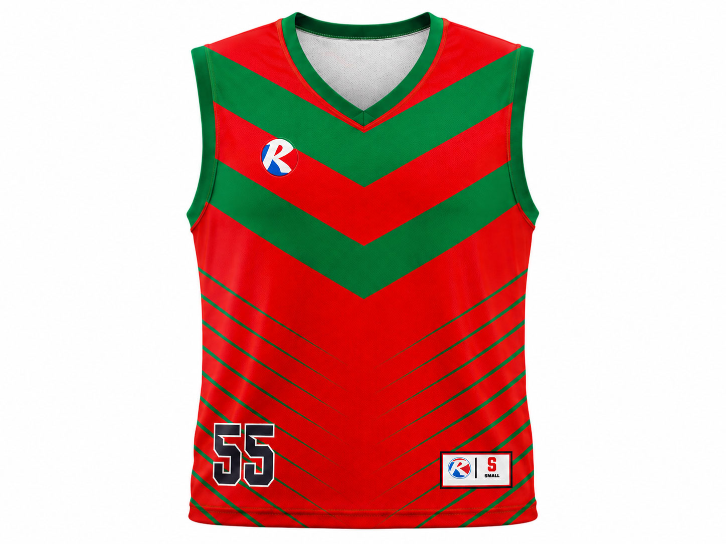 Sleeveless V-Neck Jersey